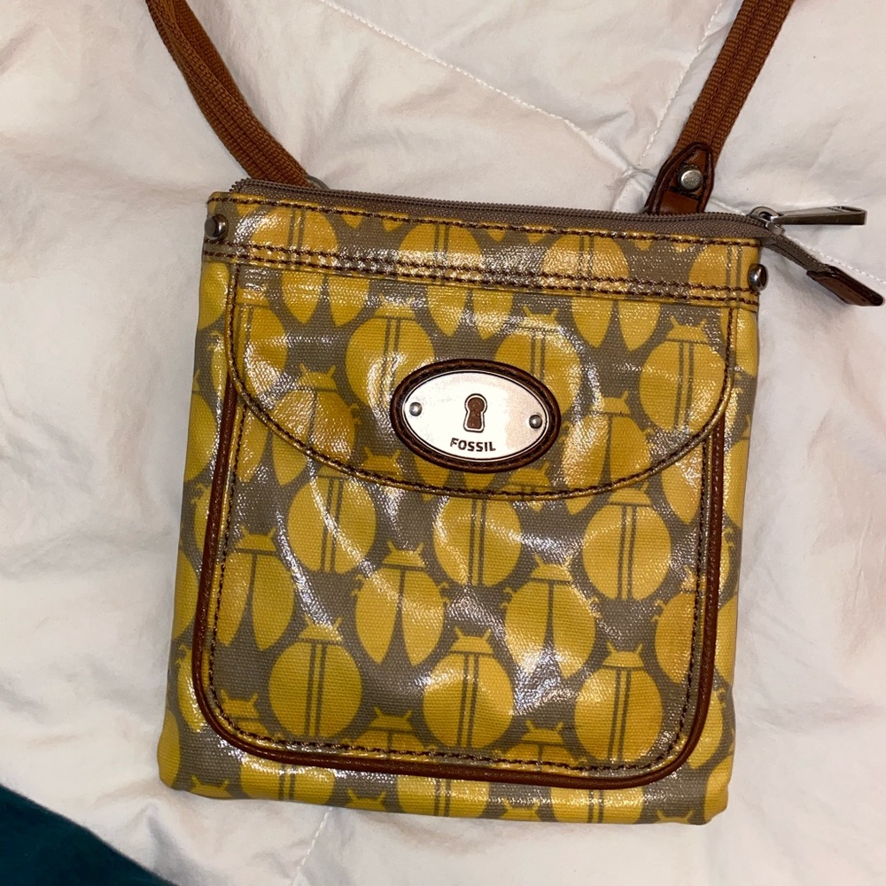 Fossil Bug Cross Body